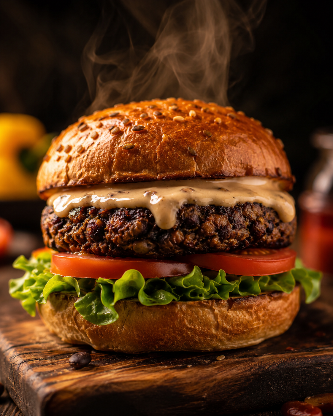 Vegan Burger plante based burger