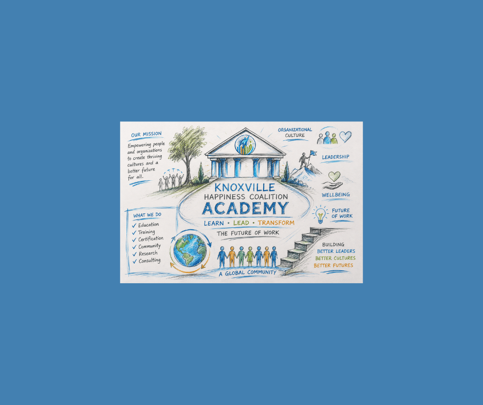 Human-centered leadership training and positive culture innovation through Knoxville Happiness Academy programs