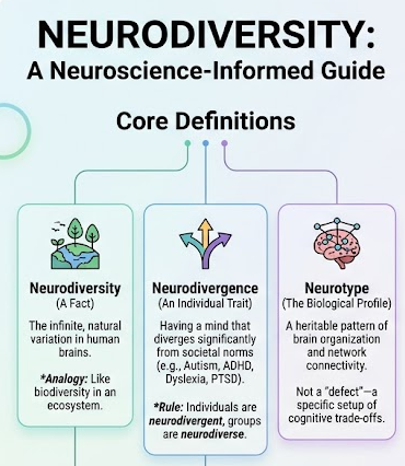 Neurodiversity is a biological fact