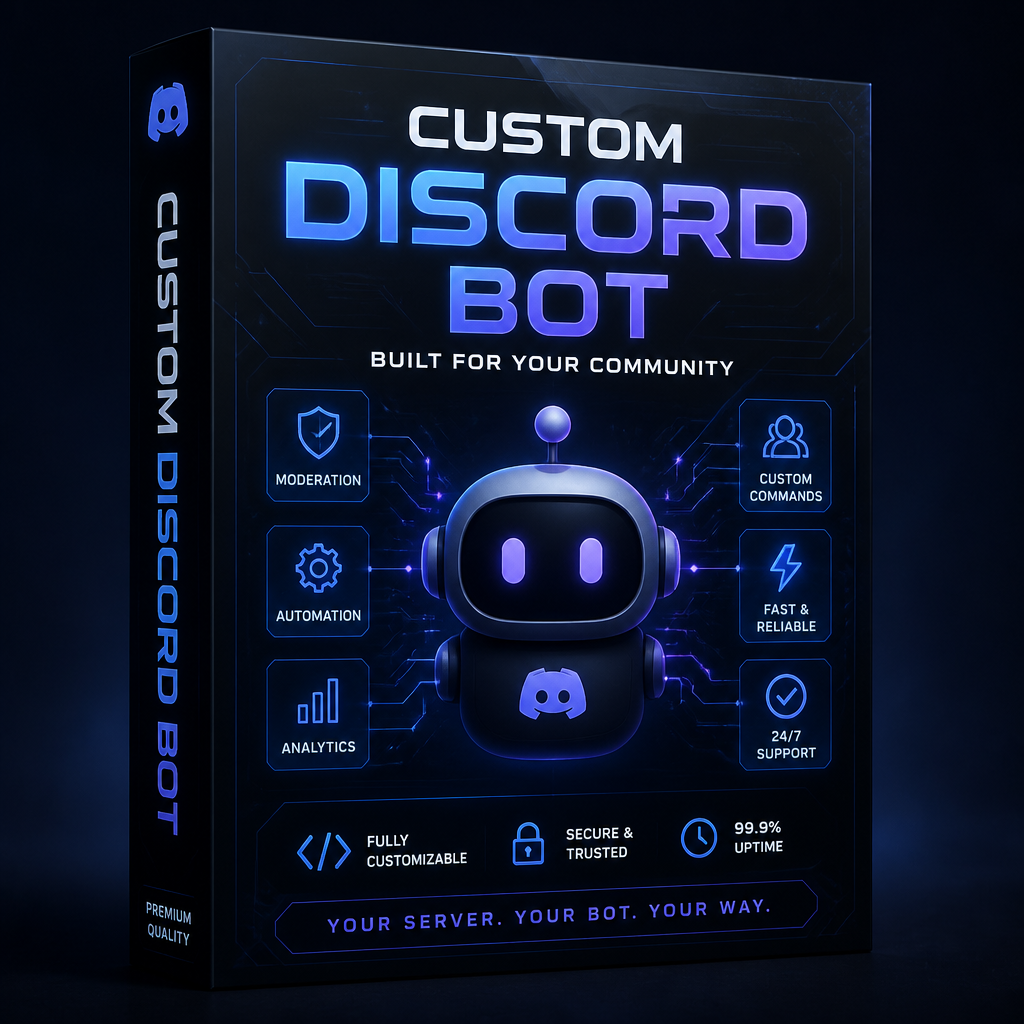 Custom Discord Bot Image Custom Discord Bot - Payhip