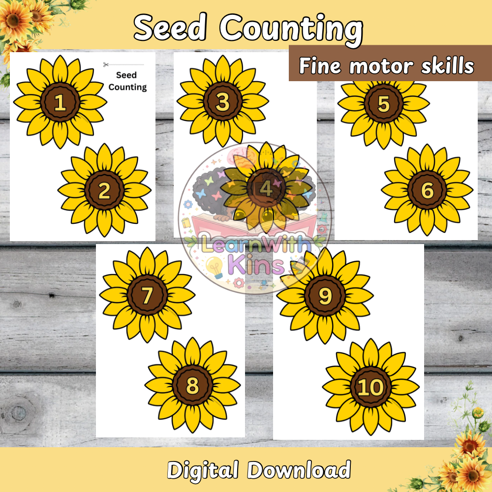 Sunflower Activity Pack - Payhip