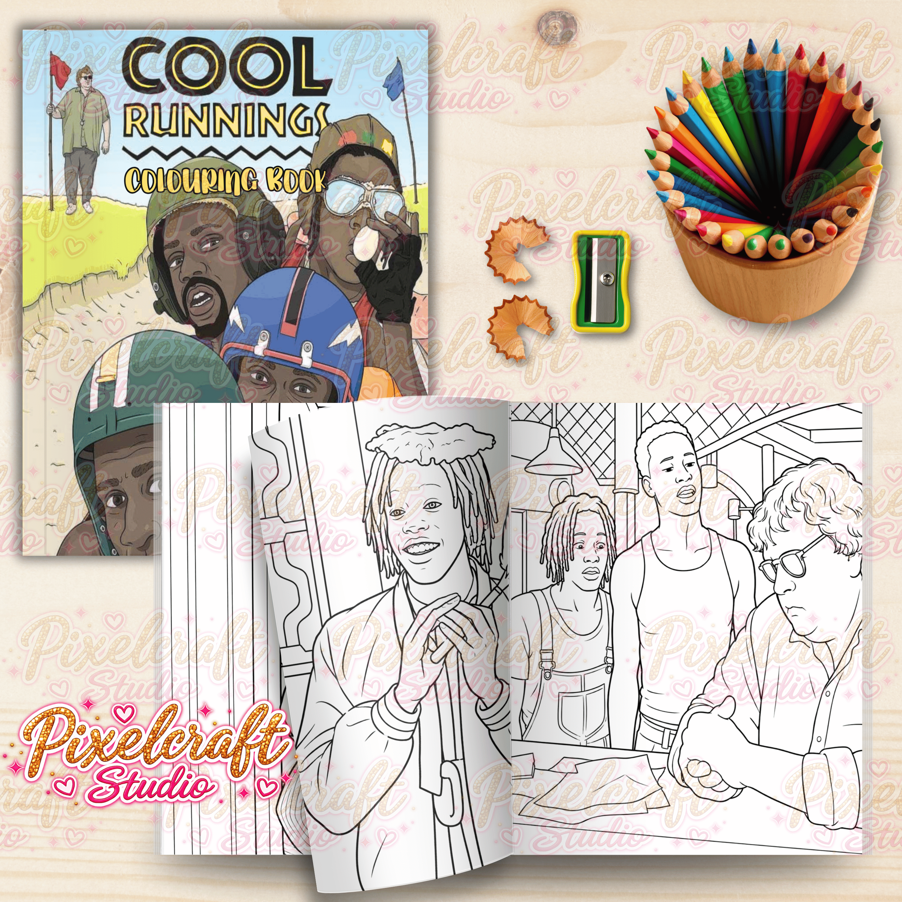 Cool runnings Colouring book - Payhip