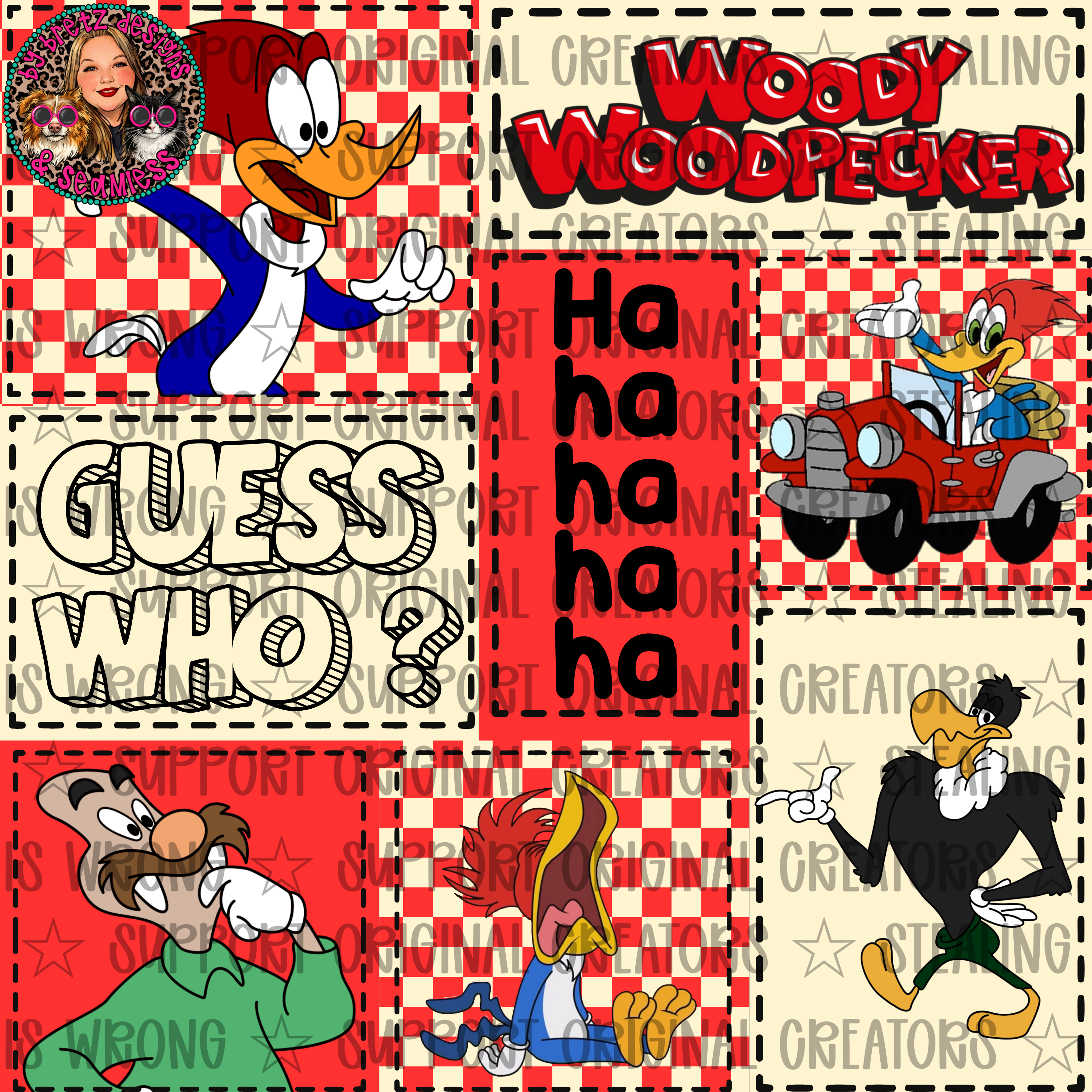 Woody Woodpecker Seamless - Payhip