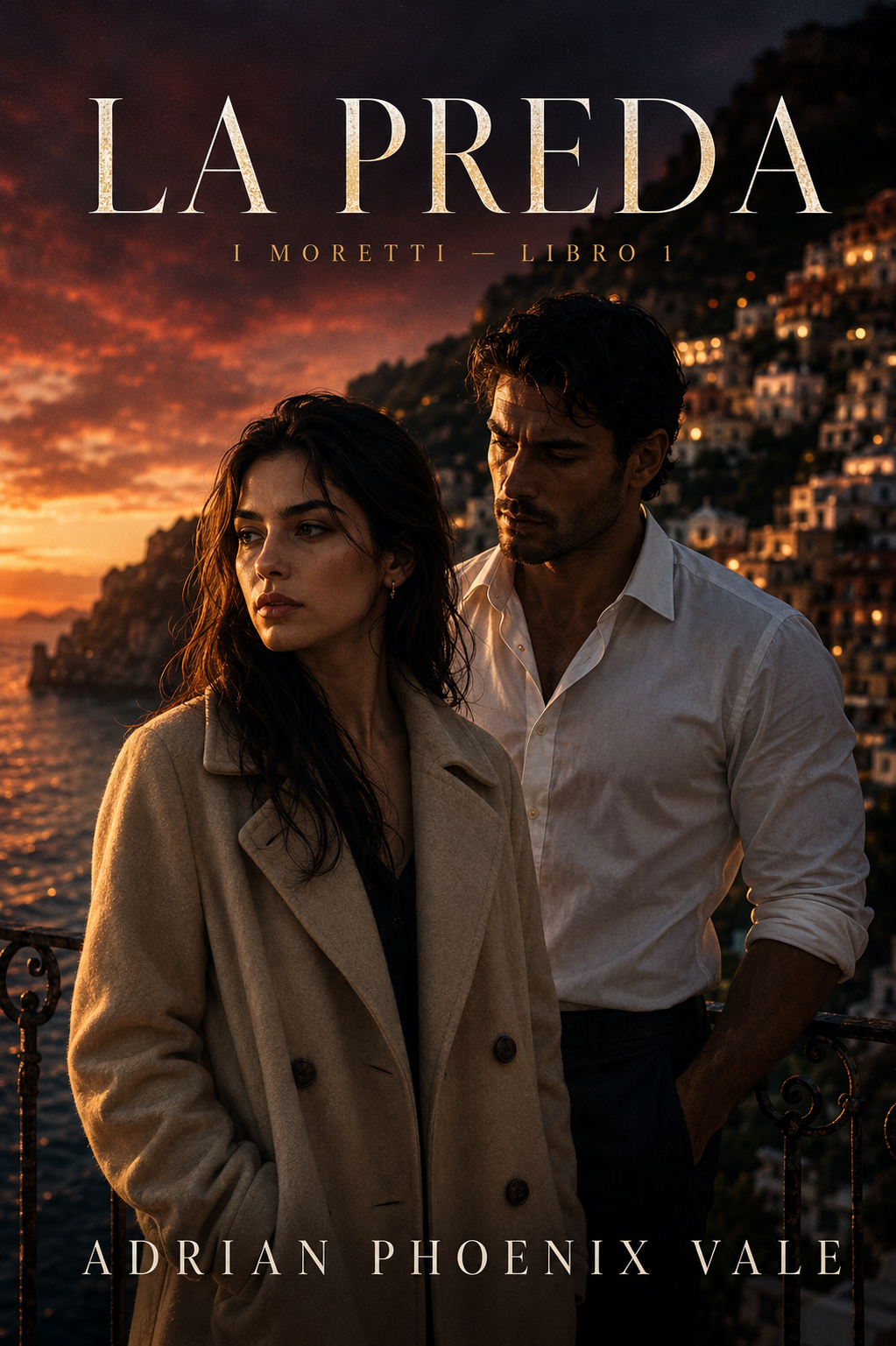 dark romance italiana, mafia romance, captive romance, slow burn, romanzo italiano, serie romantica, morally dark hero, doppio POV, Adrian Phoenix Vale, I Moretti