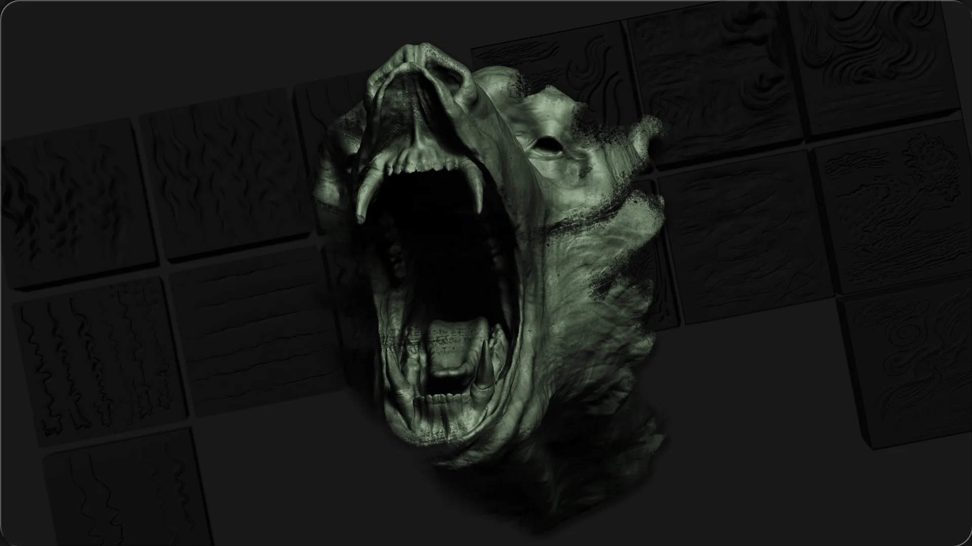 rygaard draw and knives brush pack - animal sculpt - 3DCoat