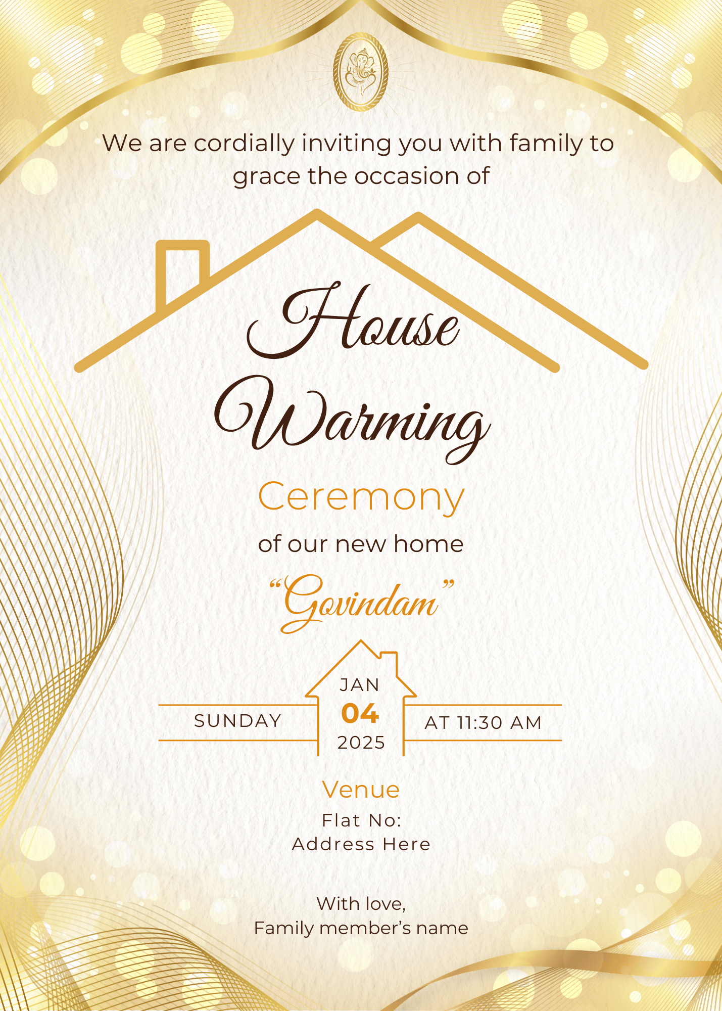 Housewarming Party Invitation Template | Editable Canva | New Home ...