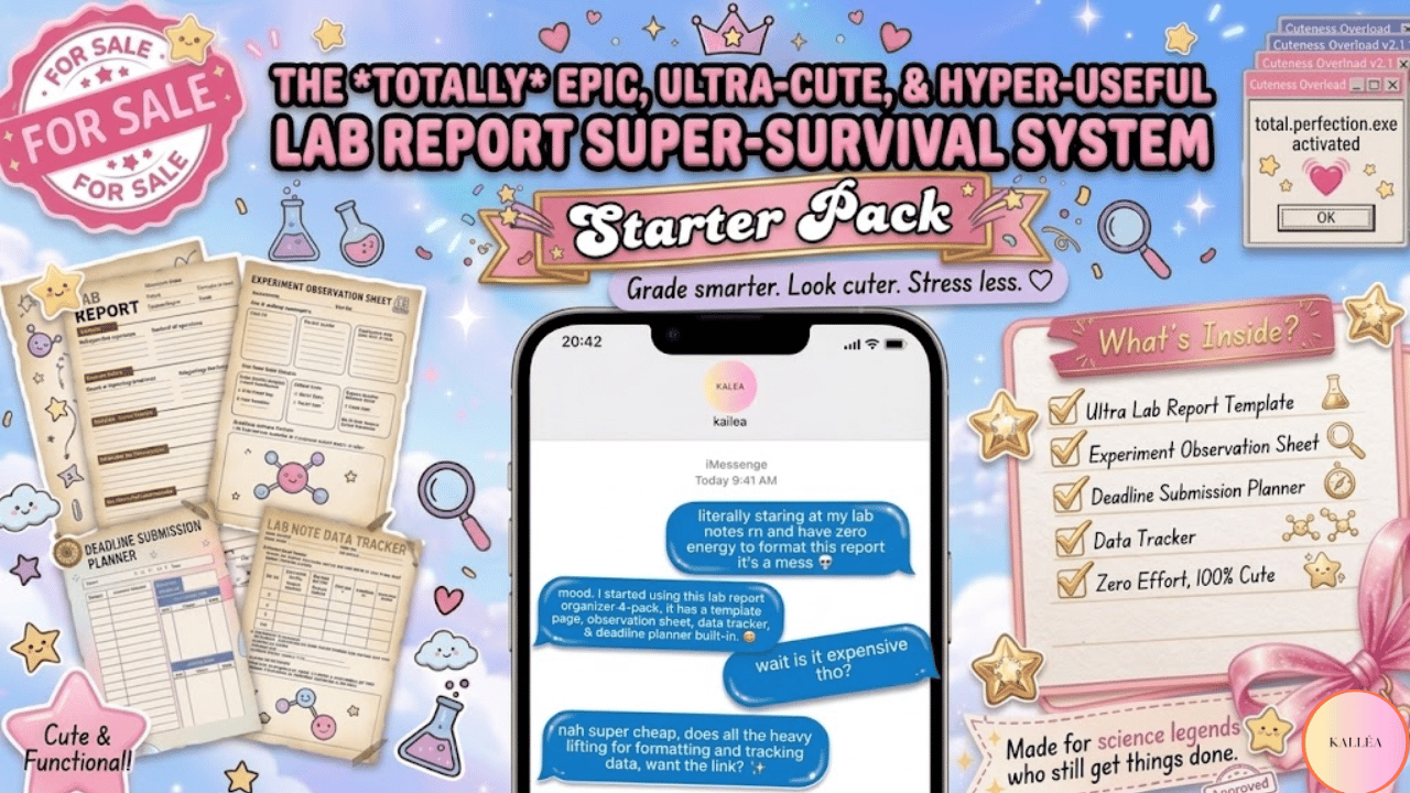 Lab Report Organizer System pack - Payhip