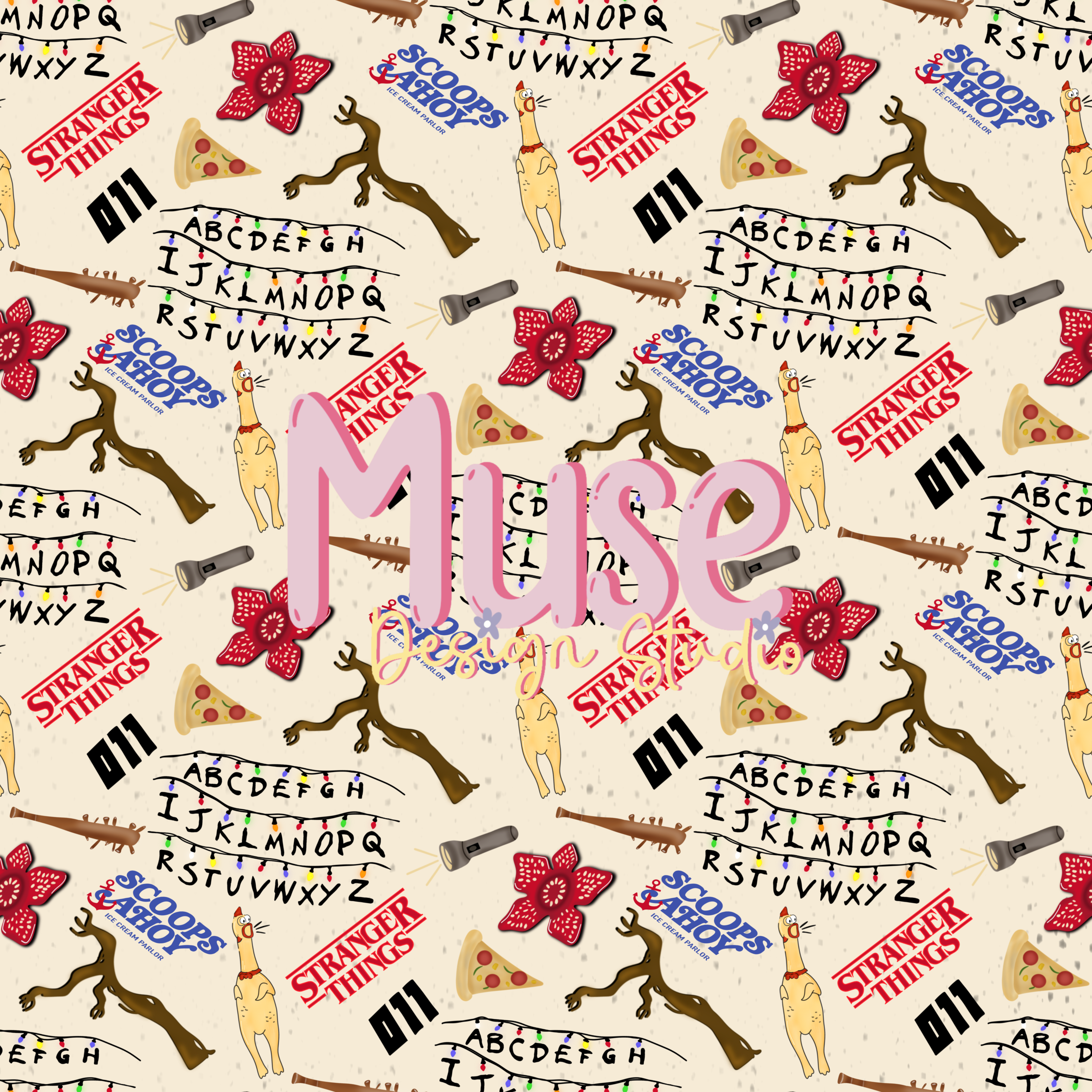 Stranger Things Seamless Design - Payhip
