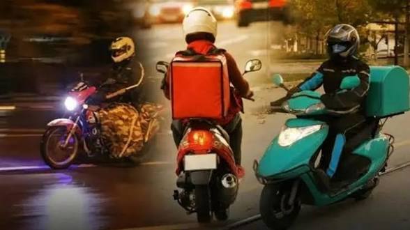 Moto Kurye, Paket Servis, Uber, yemek sepeti