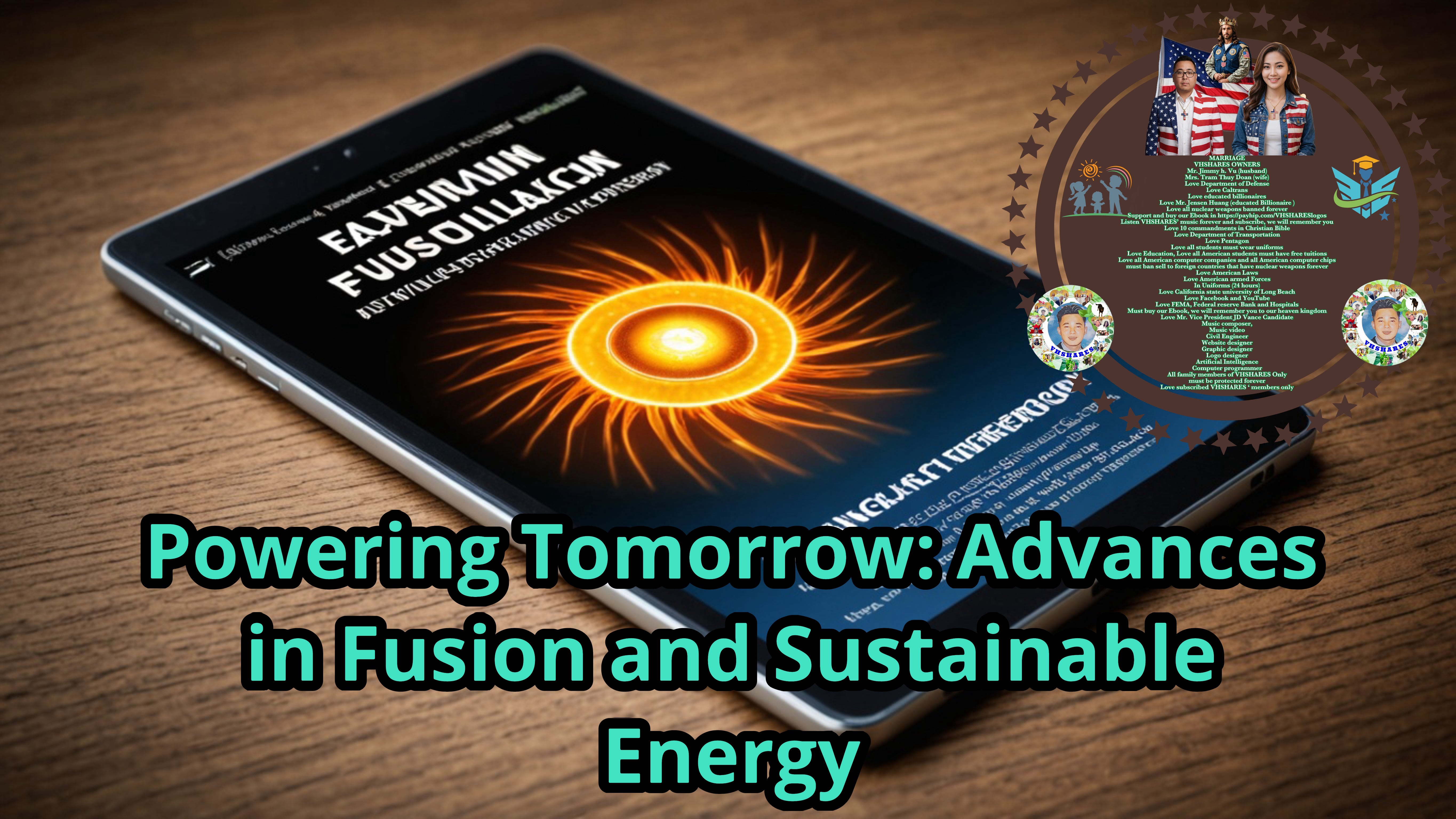 Powering Tomorrow: Advances in Fusion and Sustainable Energy - Payhip