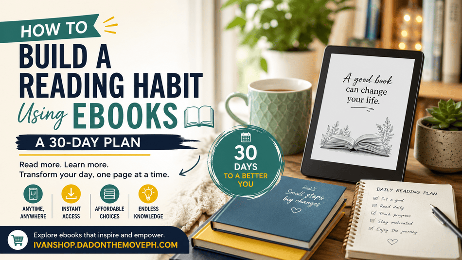 How to Build a Reading Habit Using eBooks: A 30-Day Plan