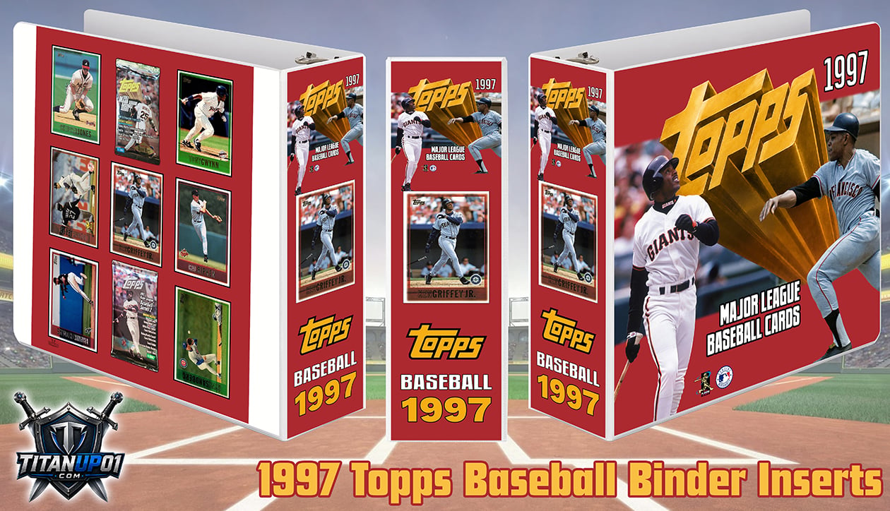 baseball card binder inserts 1957 Topps Cards Custom Made Album 3 Sizes Product Description The UniKeep XL baseball card storage kit features the same 1 case as our regular sized football card storage case 1997 Topps Baseball Cards Binder