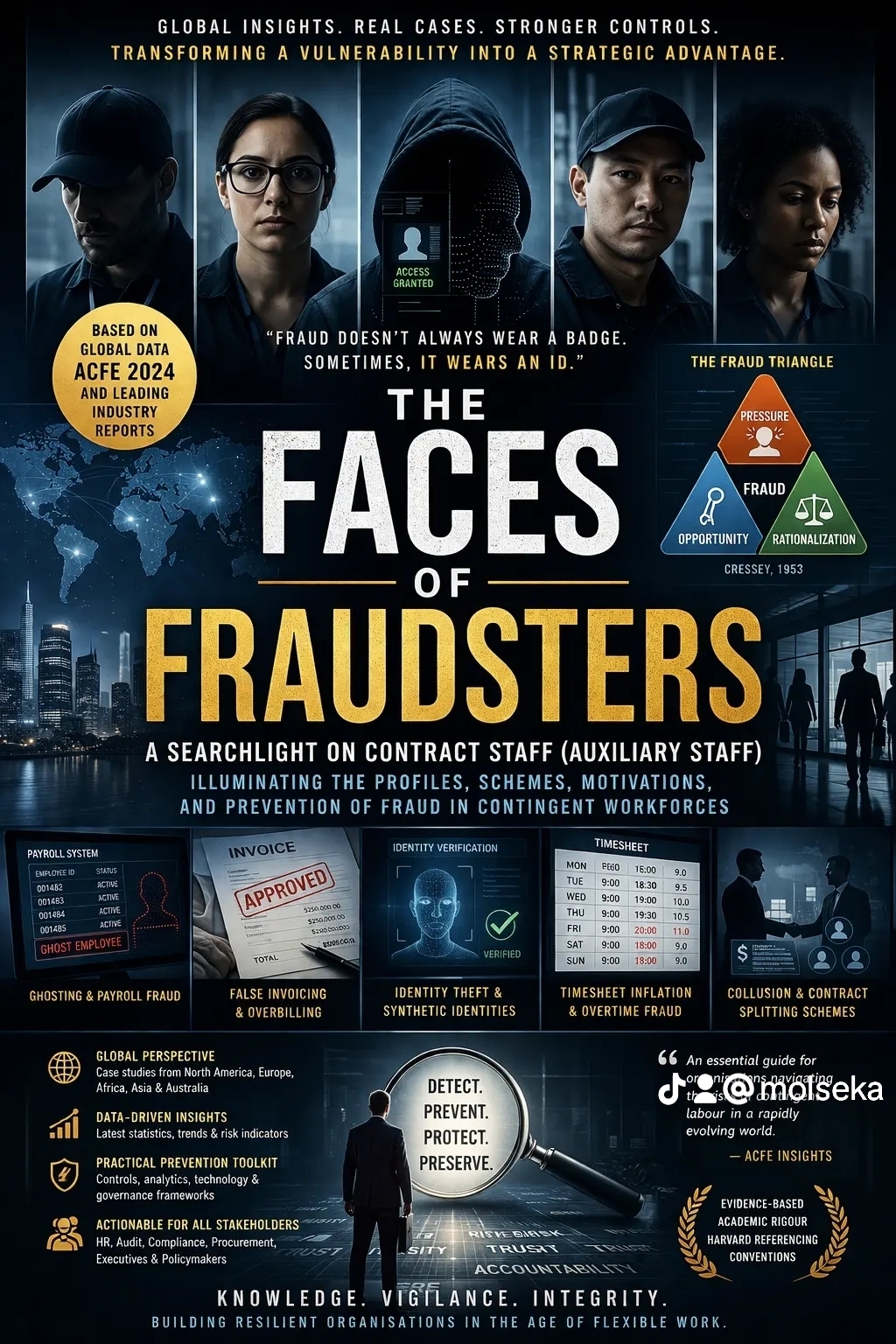 The Faces of Fraudsters: A Searchlight on Contract Staff