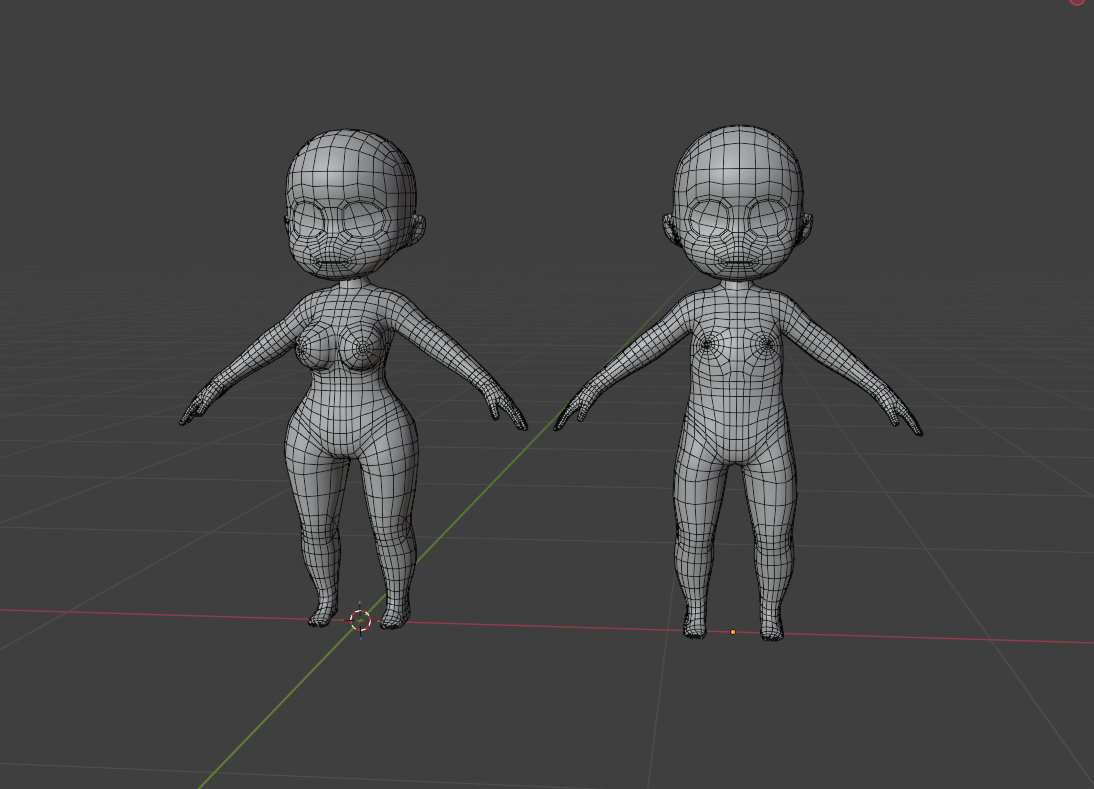 Optimized topology for animation