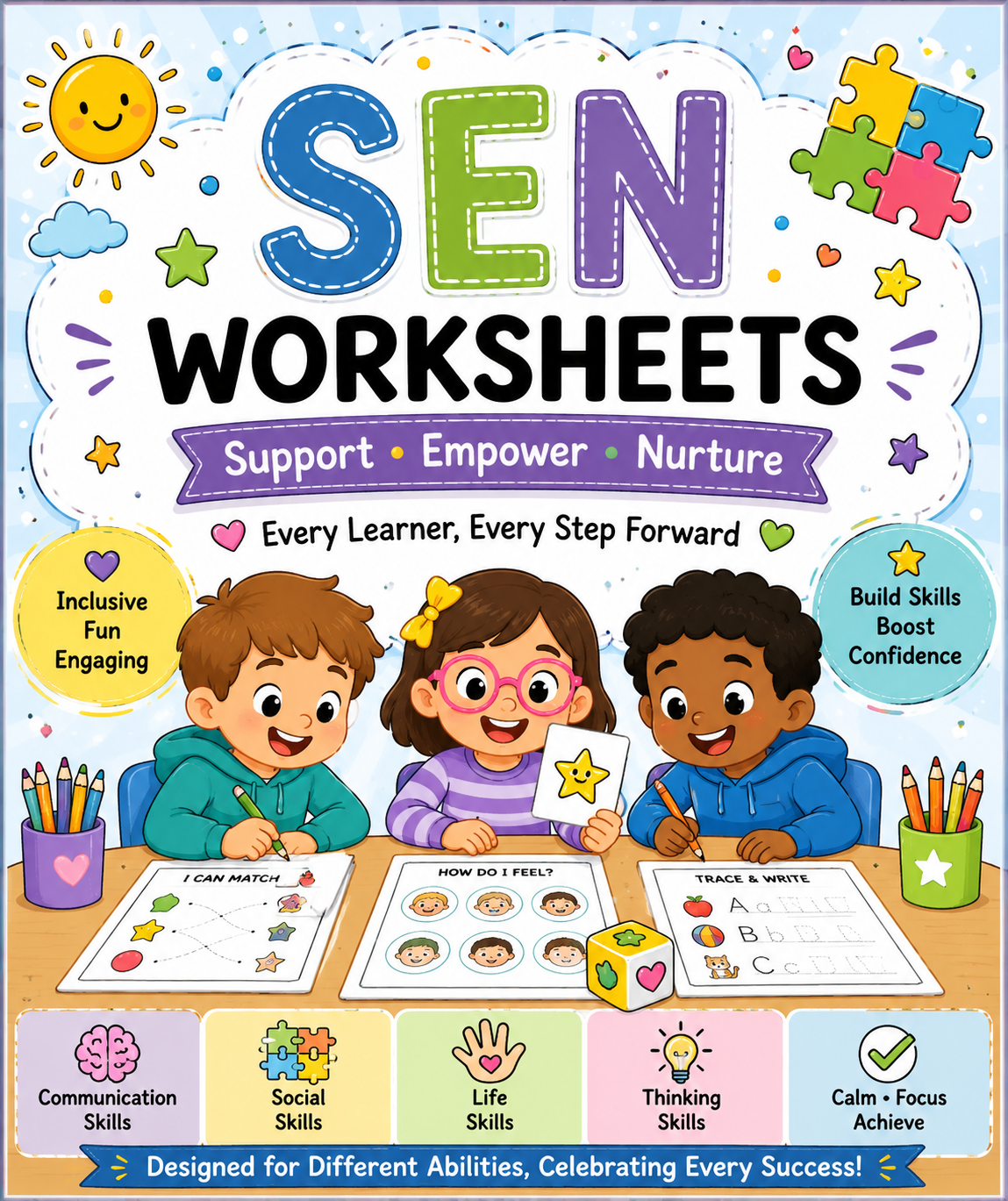 Sen Worksheets.pdf Pkslearningstudio/ Workhsheets /activities/Powerpoints - SEN Worksheets ...