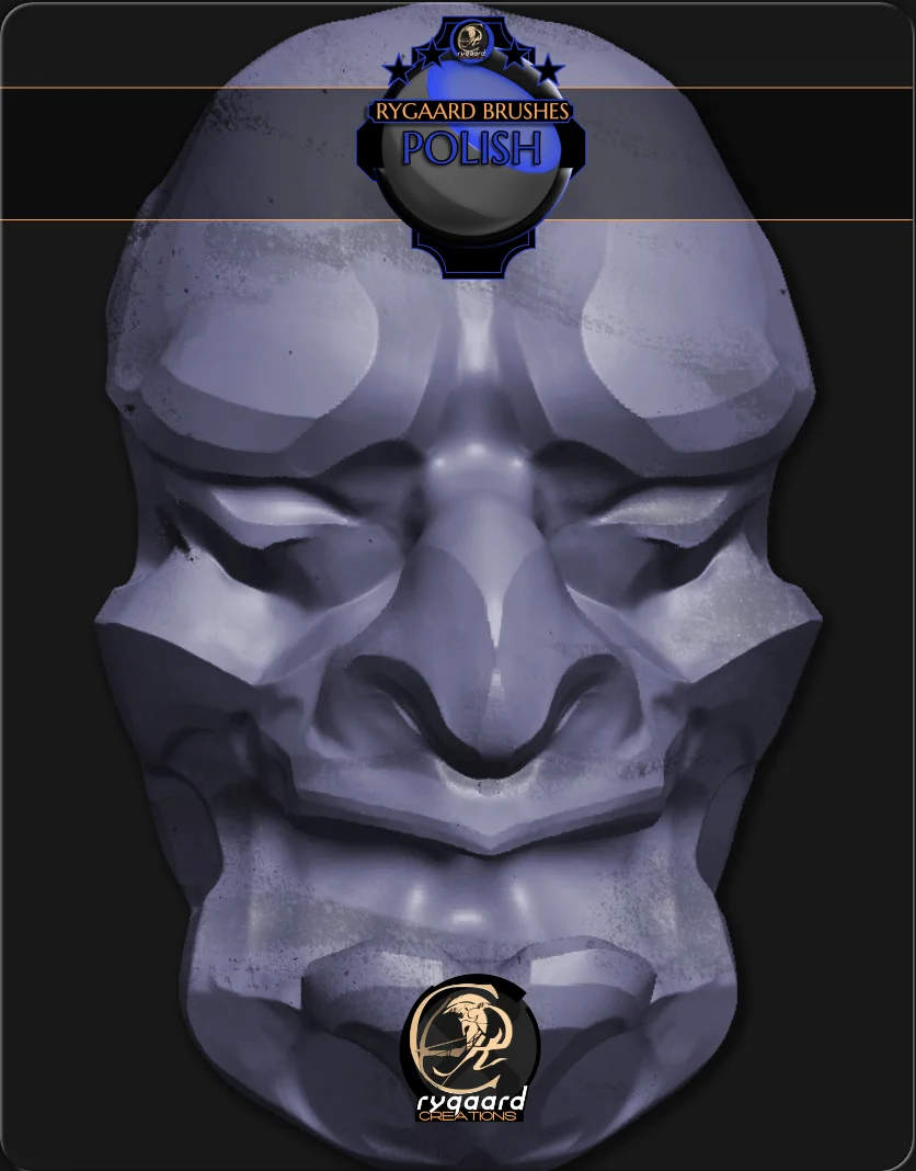 rygaard polish brush pack - 3DCoat