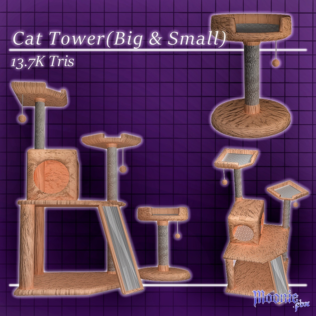 CAT TOWER SET