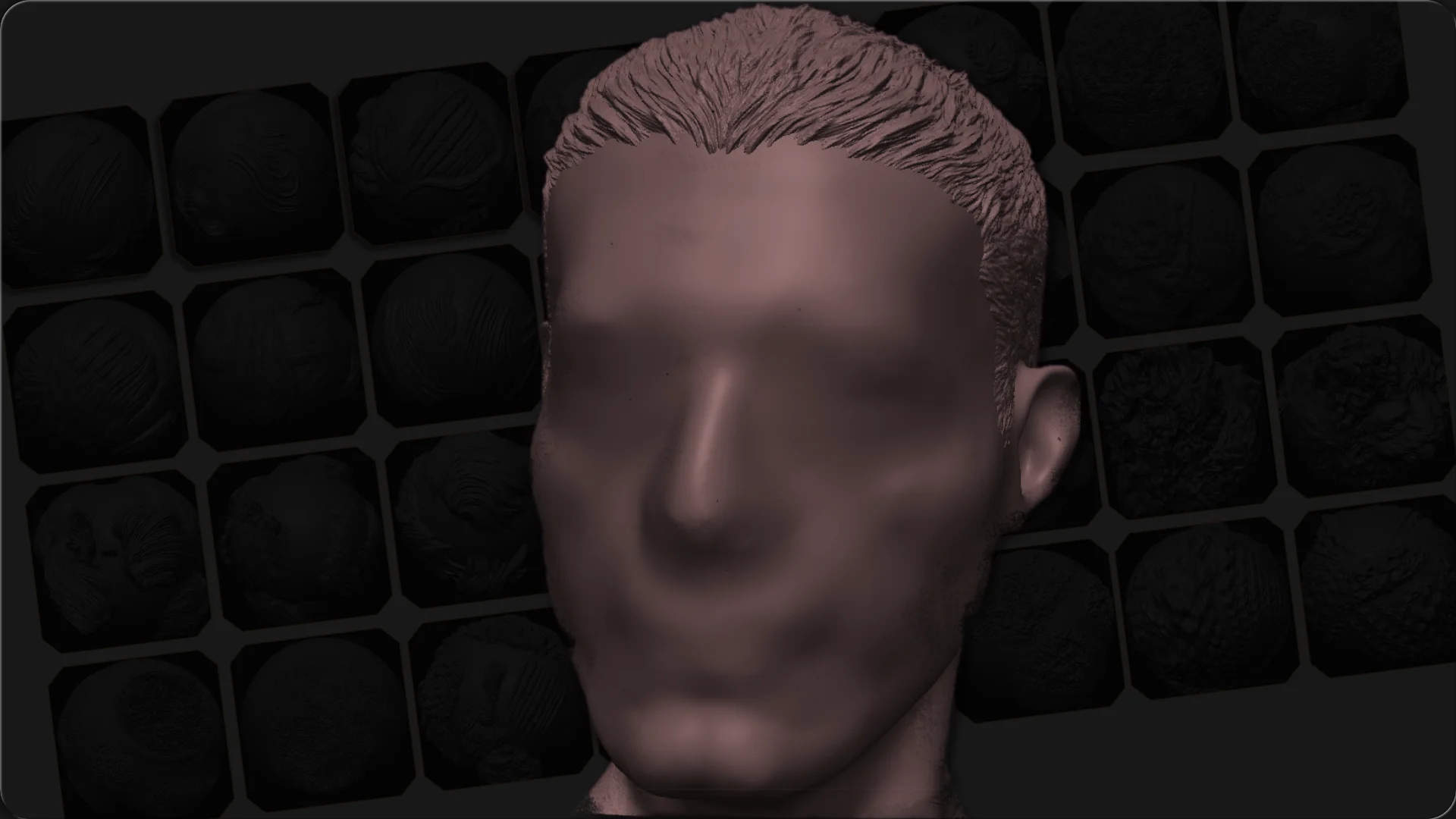 rygaard hair - style hair sculpt - 3DCoat