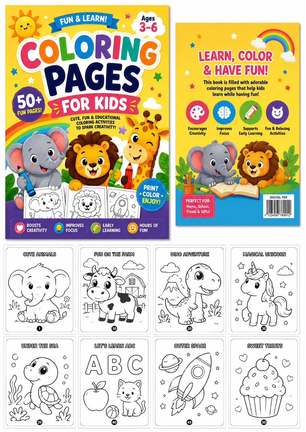 coloring pages for kids