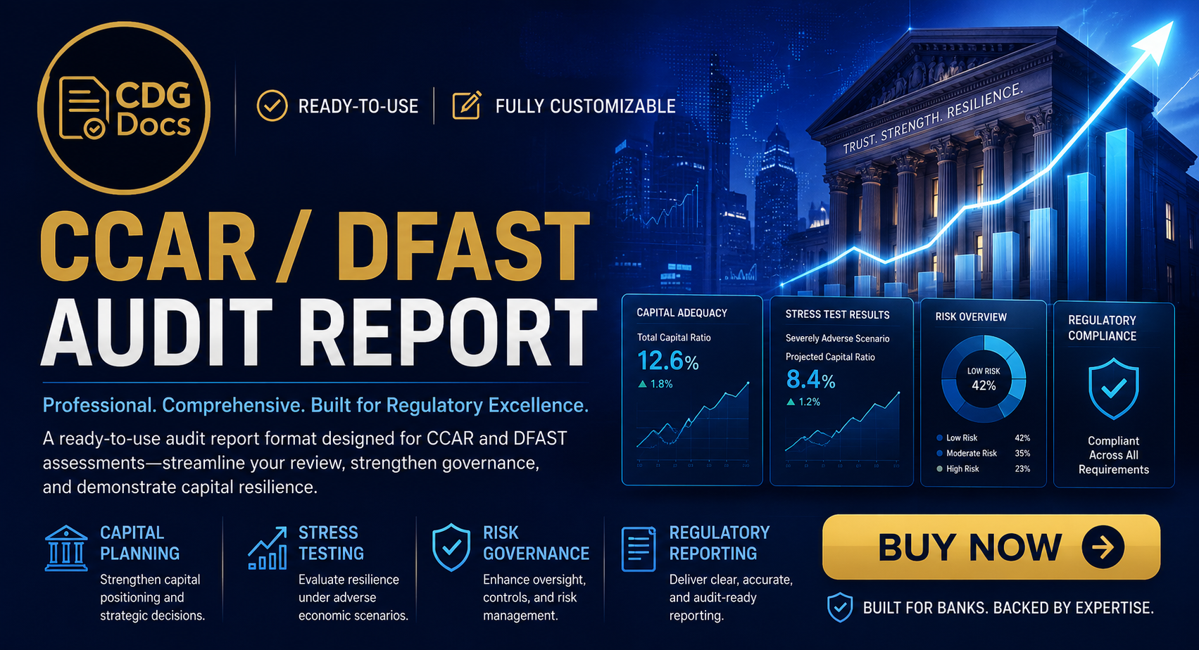 CCAR DFAST Audit Report Template | Federal Reserve Stress Testing ...