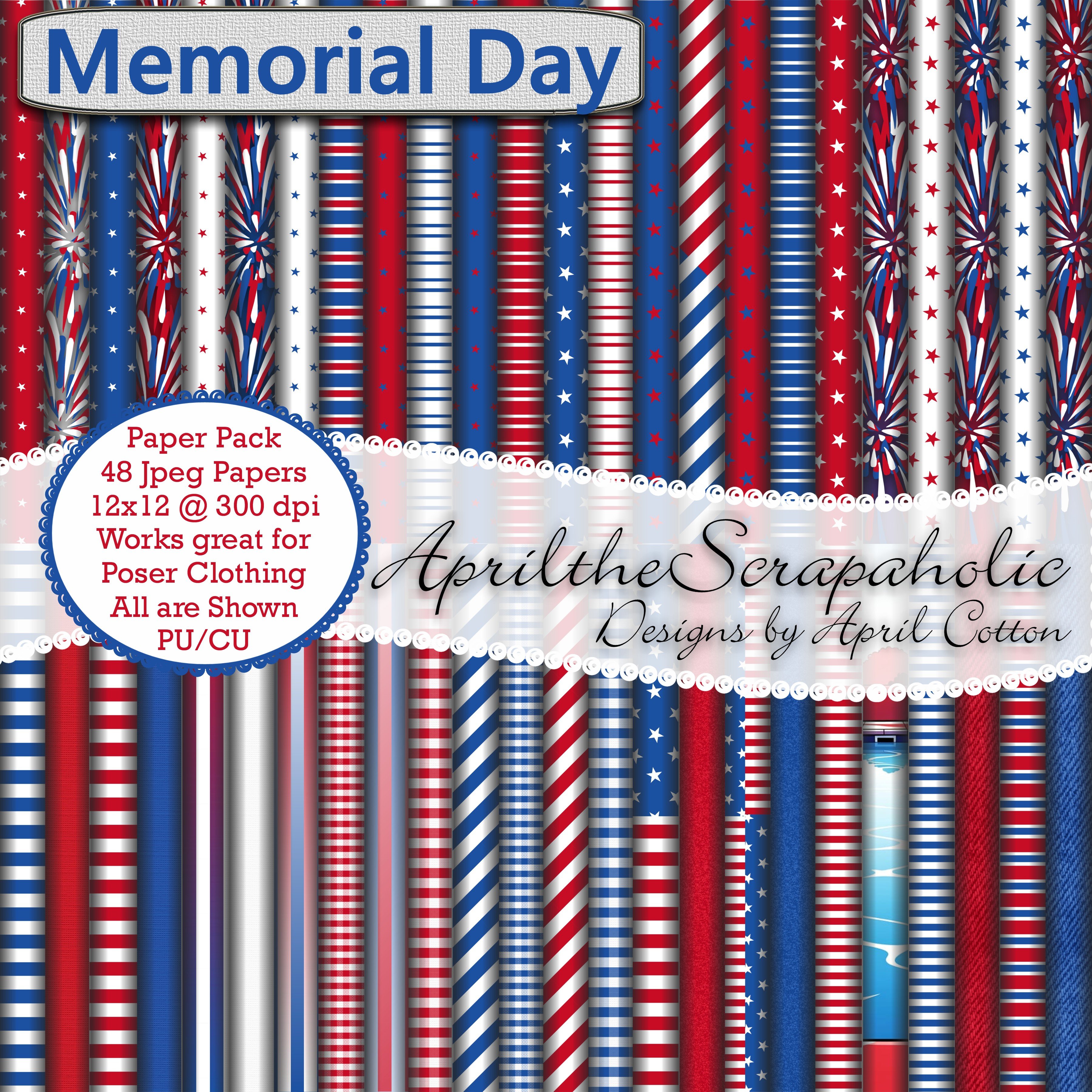 Memorial Day - Paper Pack - Payhip