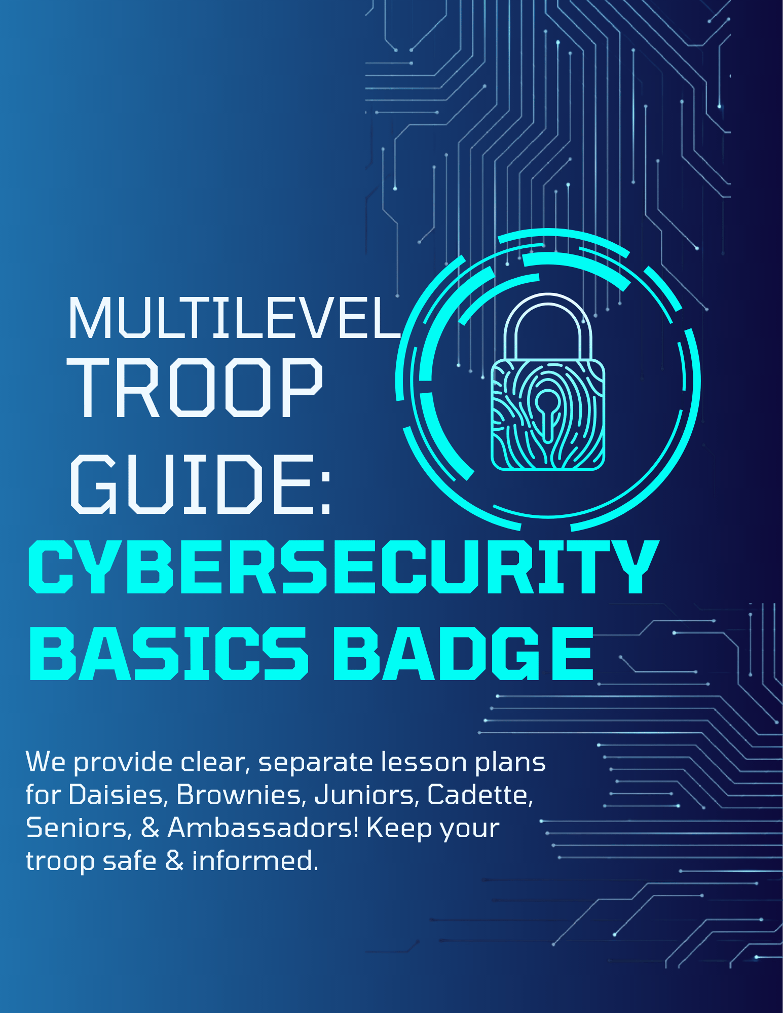 Girl Scouts Cybersecurity Basics Multilevel Badge Guide PDF - Payhip
