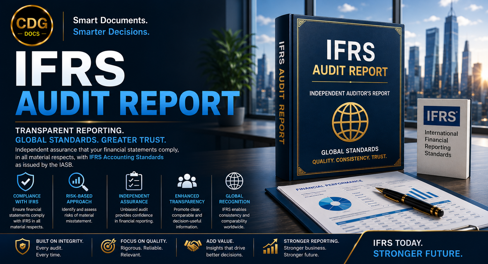 IFRS Audit Report Template | International Financial Reporting ...