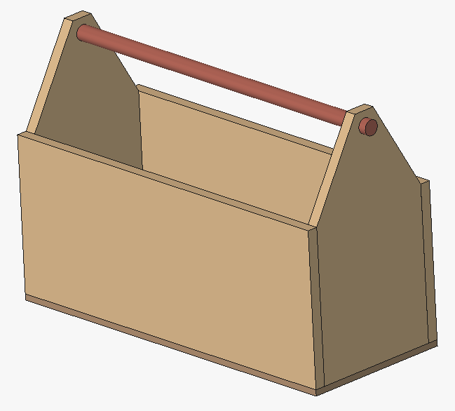 Vintage Tool box 1