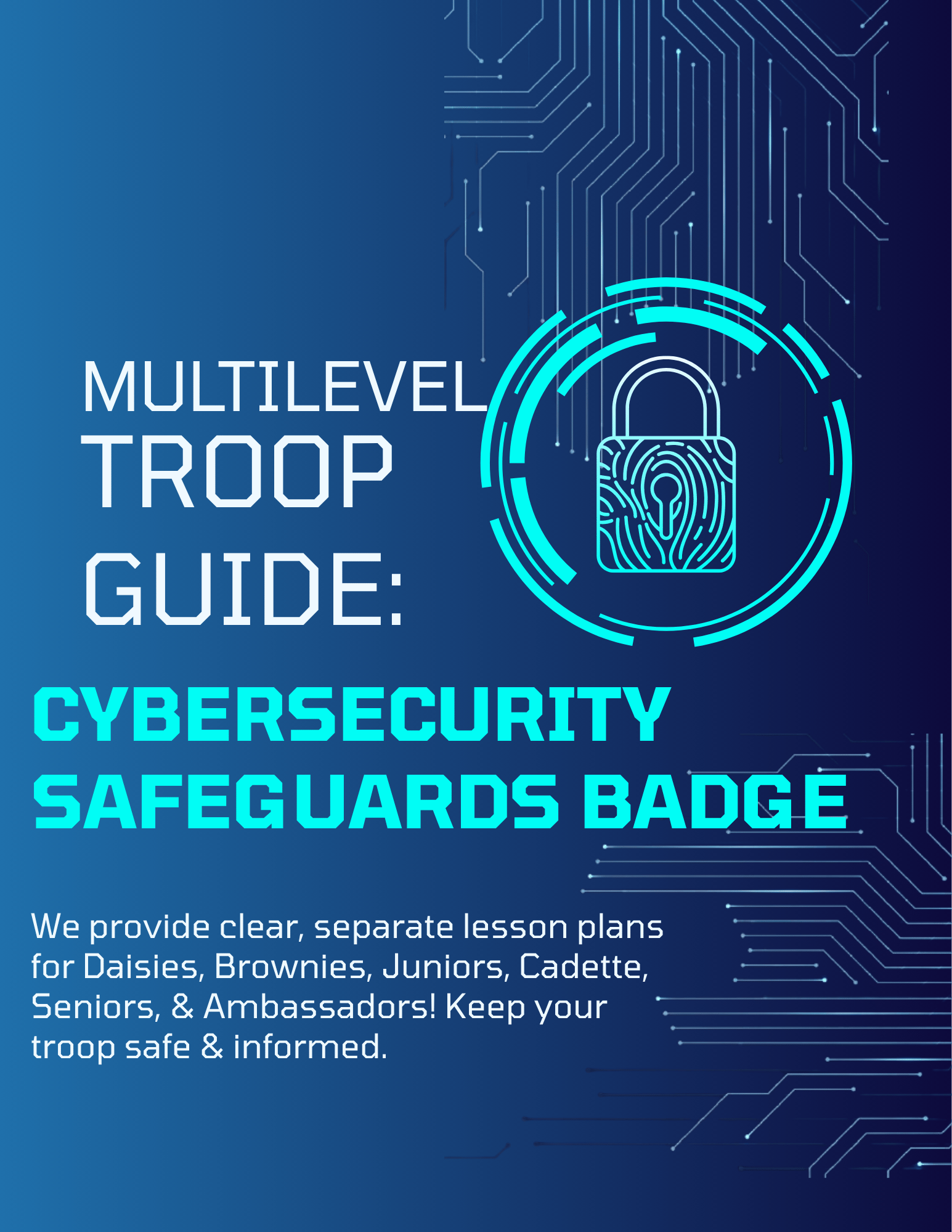 Girl Scouts Cybersecurity Safeguards Multilevel Badge Guide PDF - Payhip