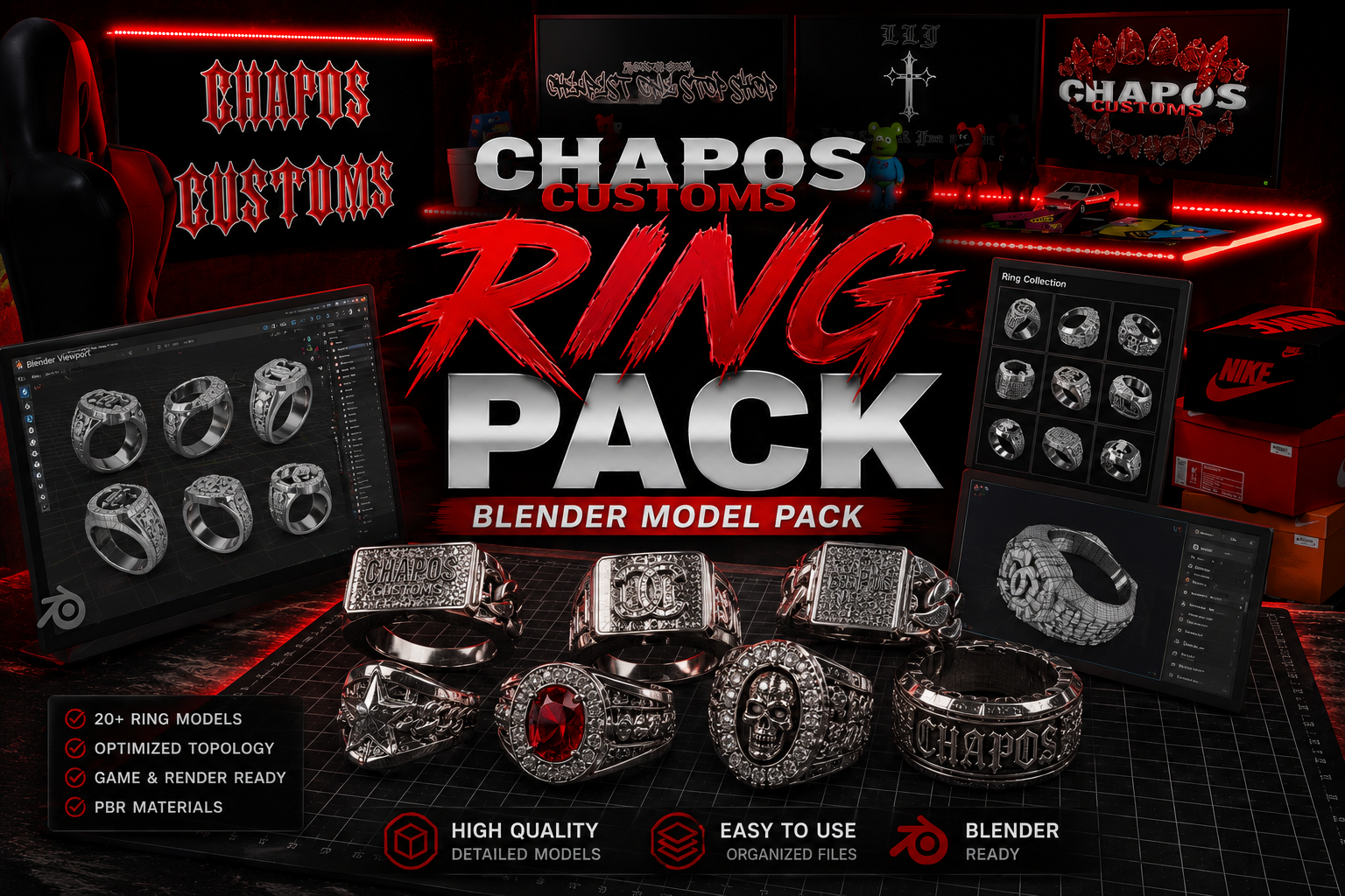 140 FiveM Chain Models