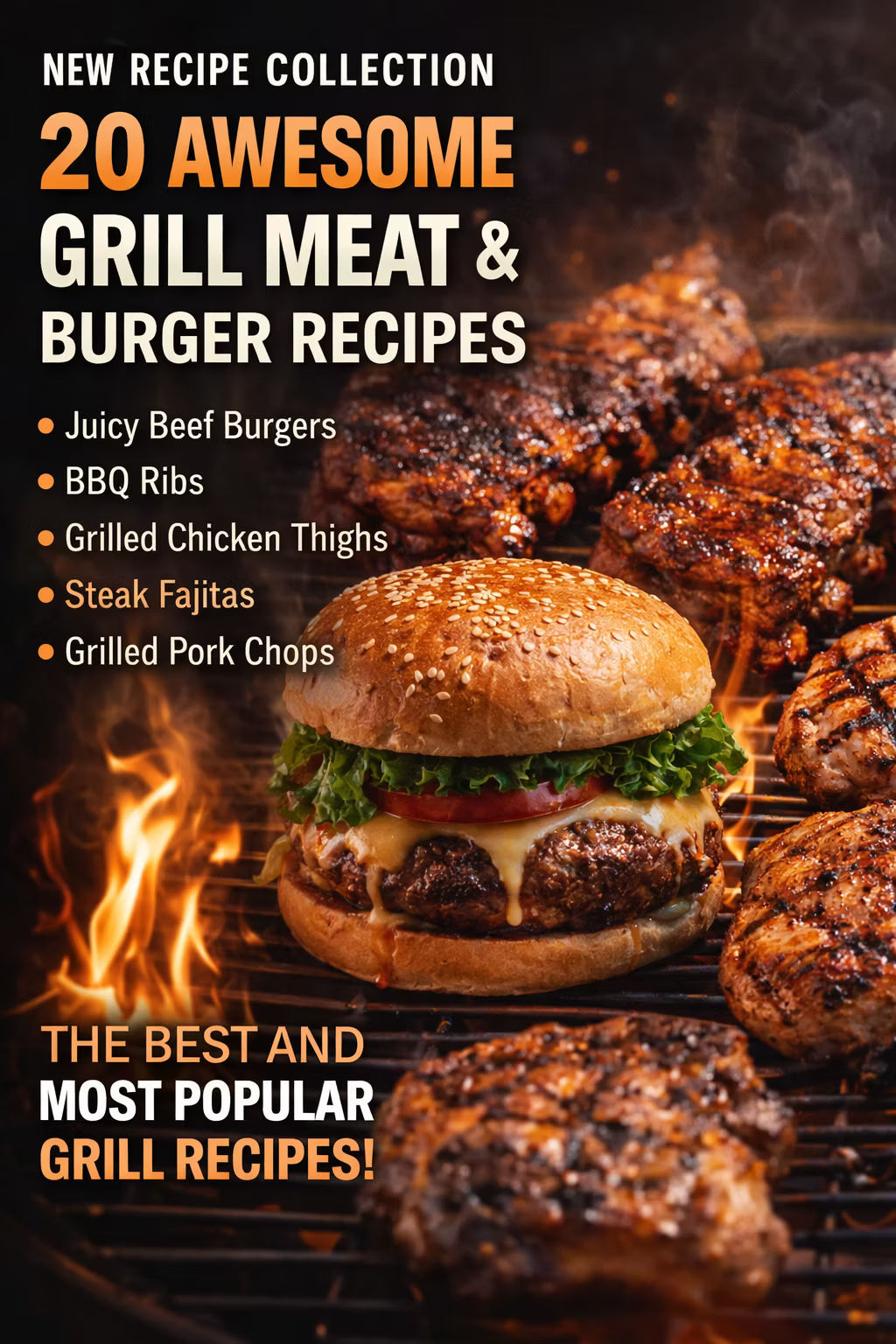 BBQ Grilling Guide – 20 Meat Recipes, Marinades & Pro Grilling Tips PDF