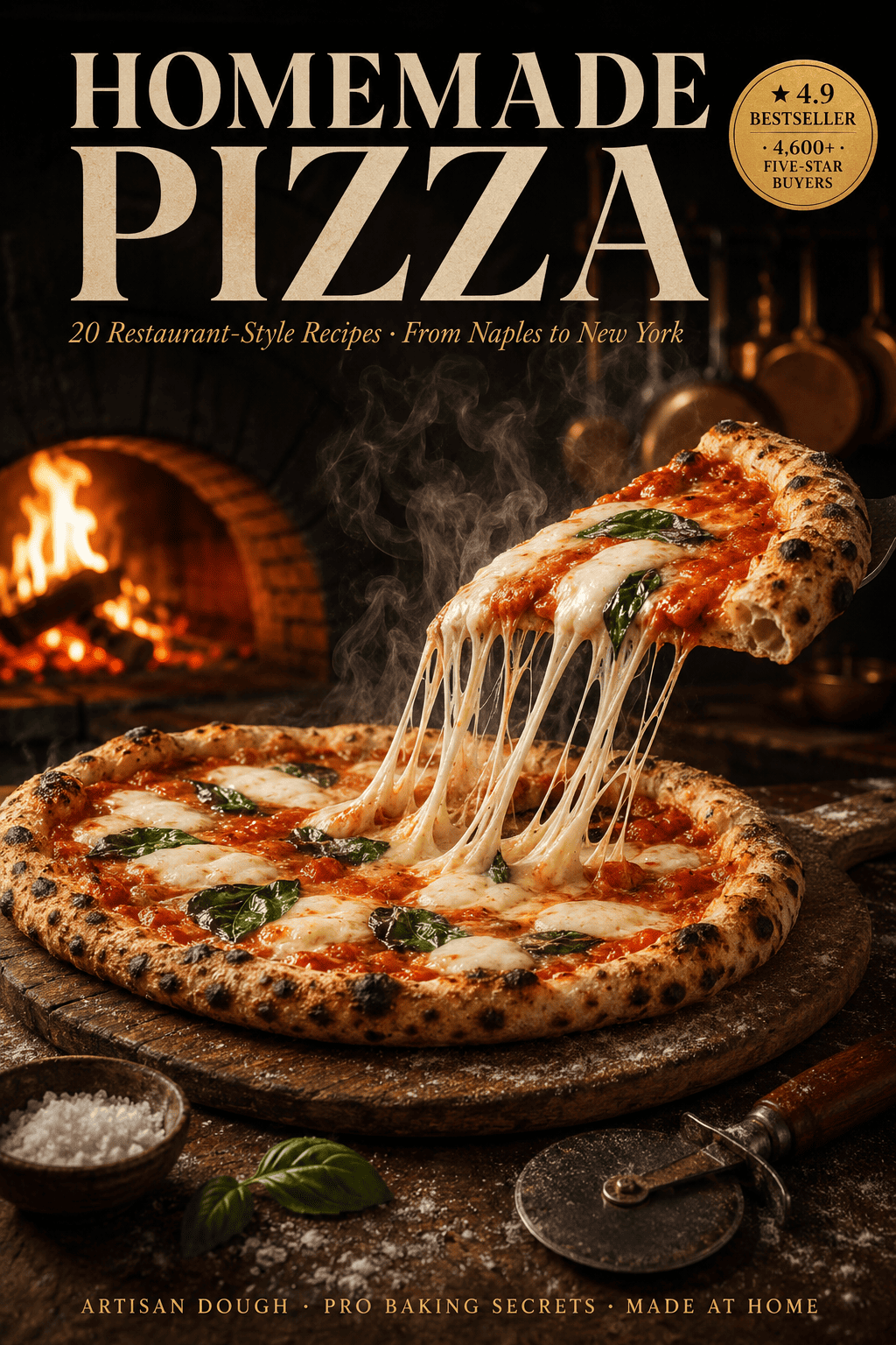 Homemade Pizza Recipes Book | 20 Easy Dough & Gourmet Pizza Recipes PDF