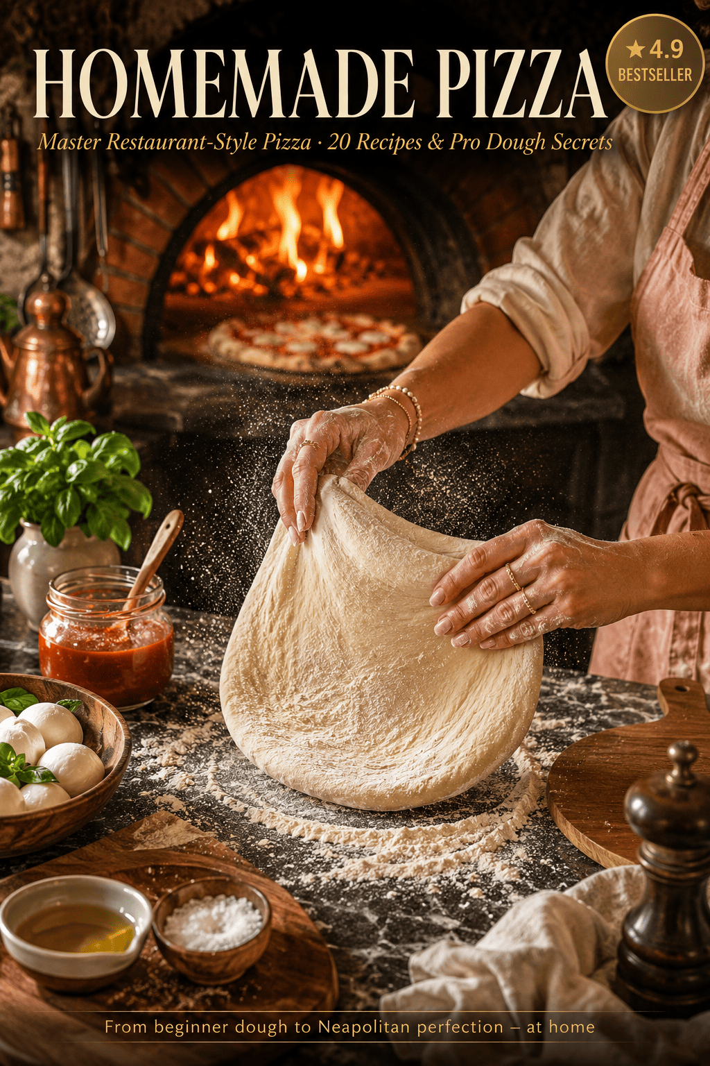 Homemade Pizza Recipes Book | 20 Easy Dough & Gourmet Pizza Recipes PDF