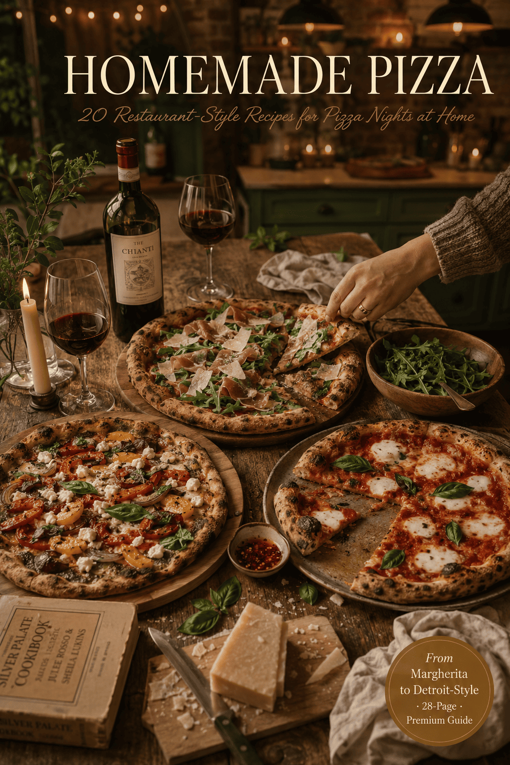 Homemade Pizza Recipes Book | 20 Easy Dough & Gourmet Pizza Recipes PDF