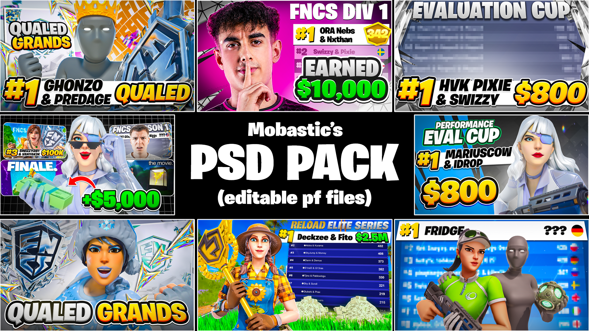 Mobastic's Editable PSD PACK ️ - Payhip