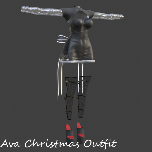 Ava Christmas outfit