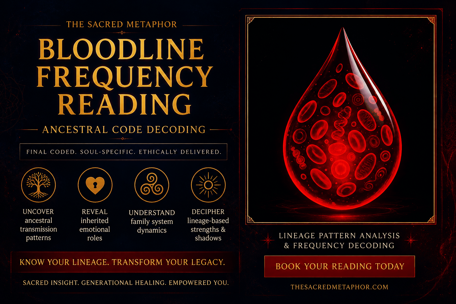 BLOODLINE FREQUENCY READING — Ancestral Code Decoding - Payhip