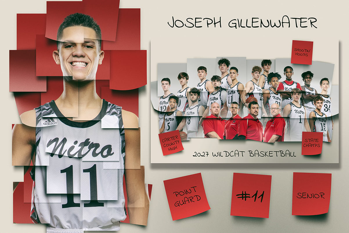 Posted, Post It, Design, Template, Photoshop, Graphics, Media Day, Game Day, Photo Day, Banners, Teams, Schools, Sports