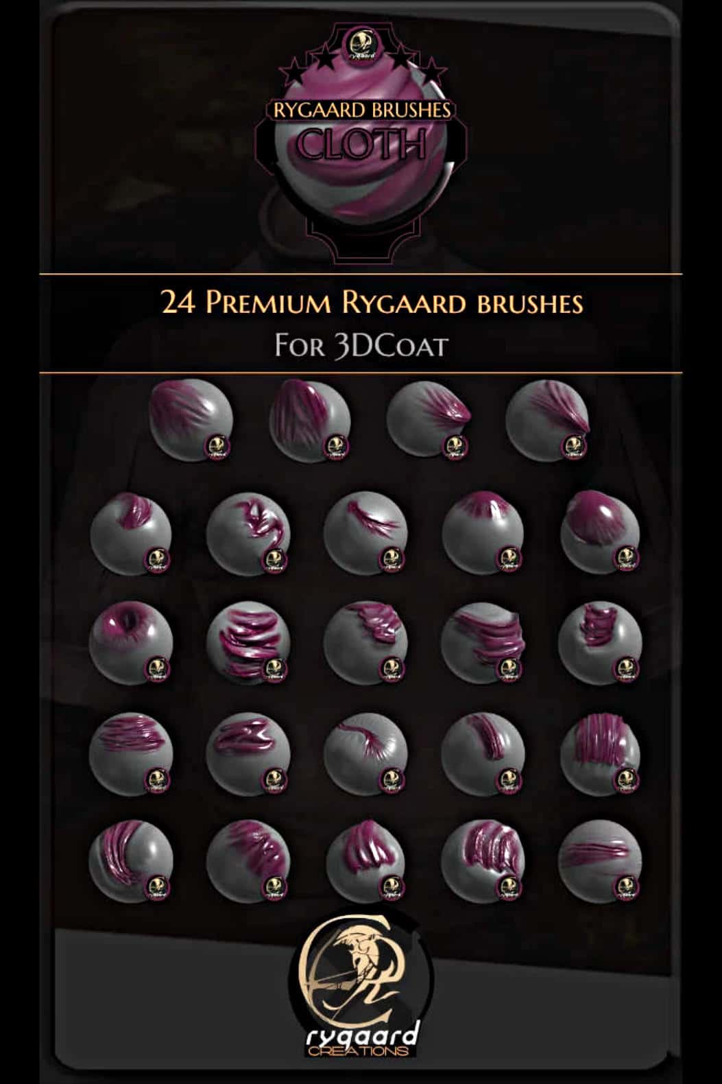 Rygaard Cloth Brush Pack
