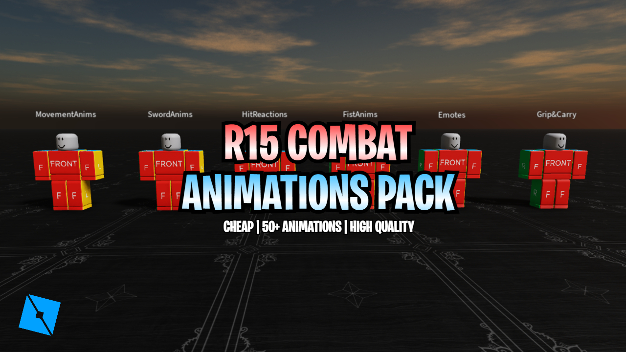 [R15] COMBAT ANIMATIONS PACK - Payhip