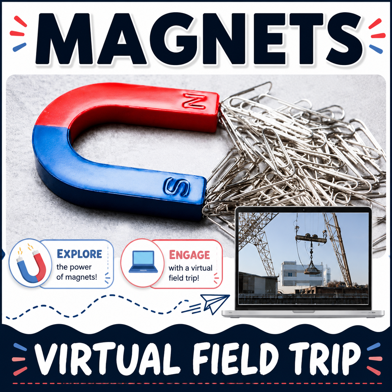 Magnets Virtual Field Trip Activity | Digital Science Resource: What Is a Magnet?