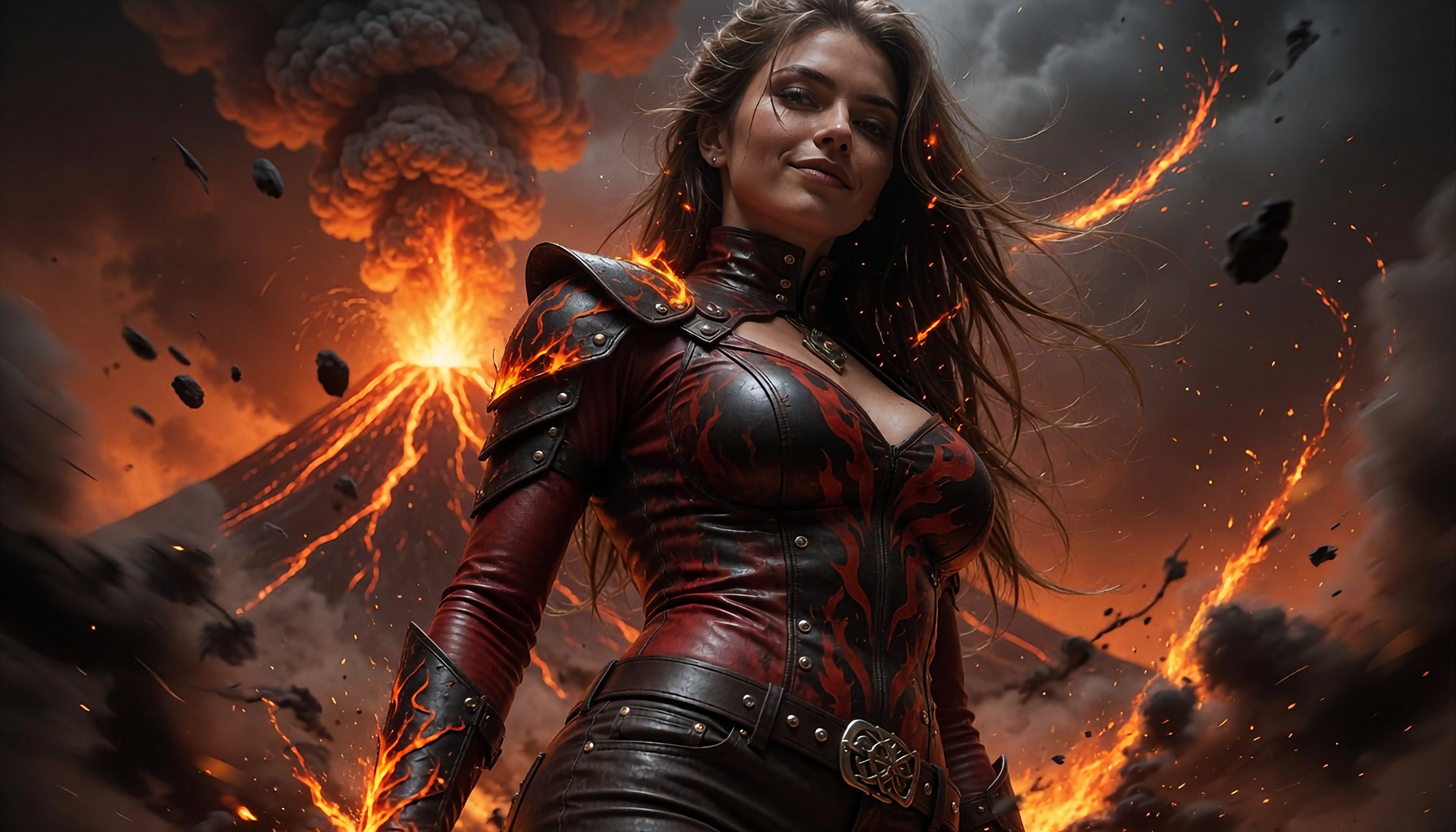 Mexican former female ninja fighting against the forces of hell 9