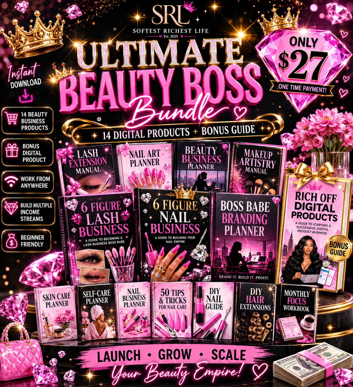Ultimate Digital Beauty Products Bundle 💋 - Payhip