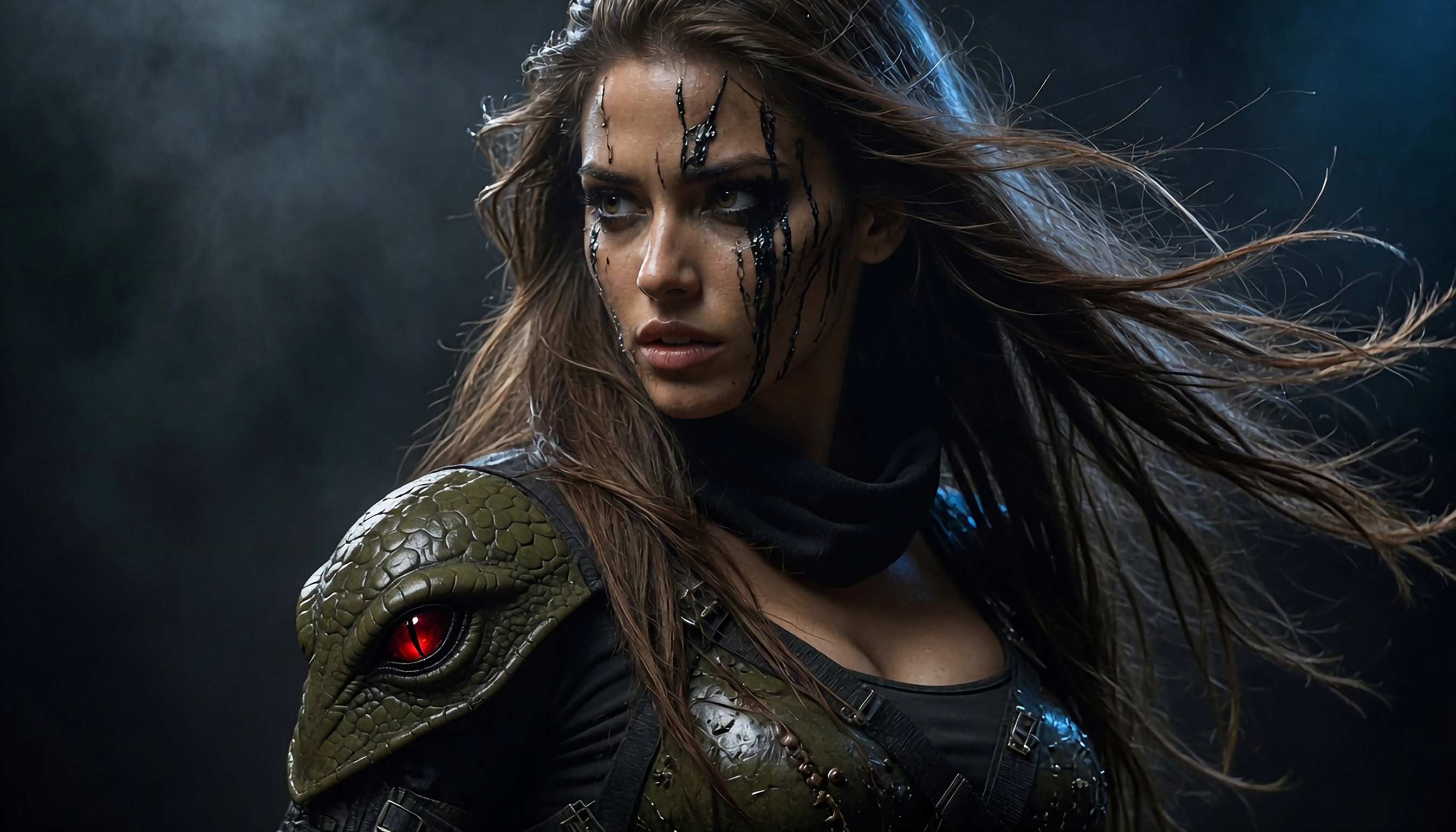 Columbian former female ninja fighting against the forces of hell 20