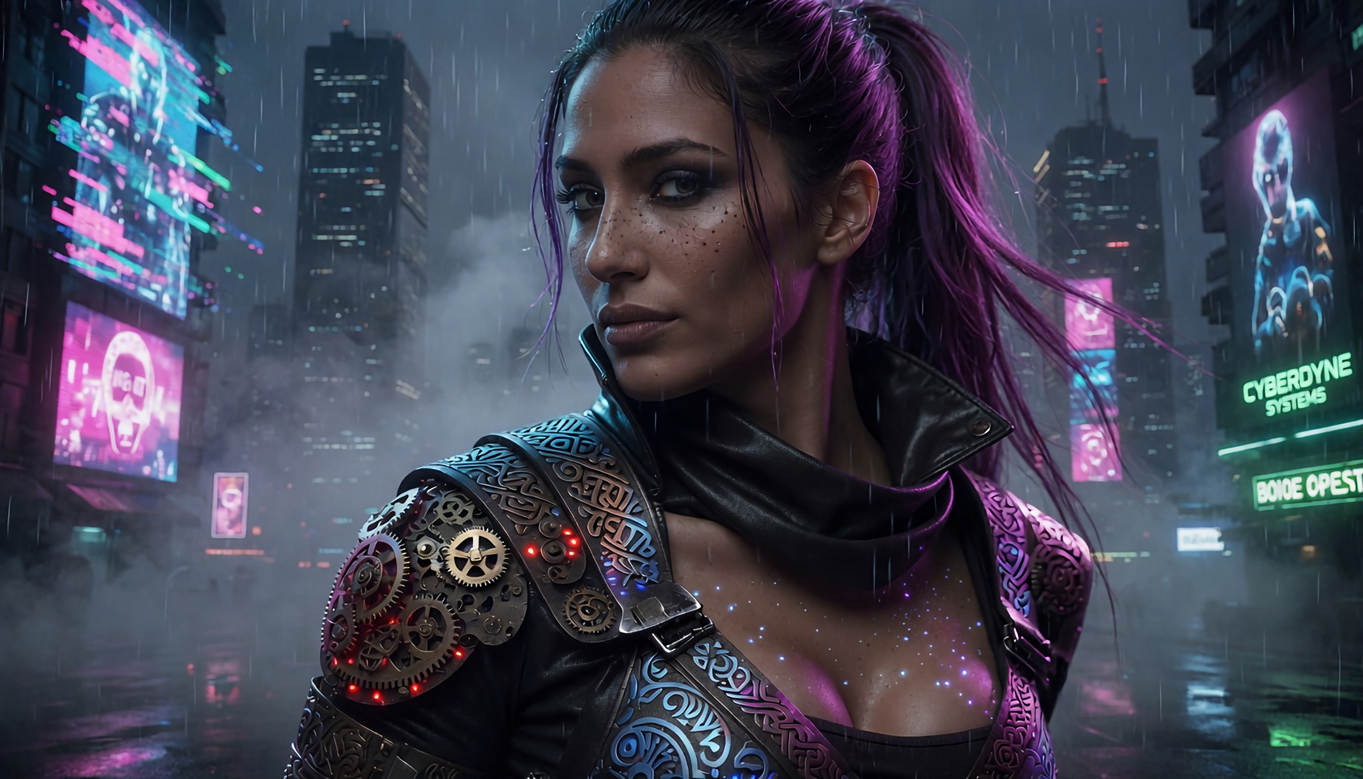 Columbian former female ninja fighting against the forces of hell 22