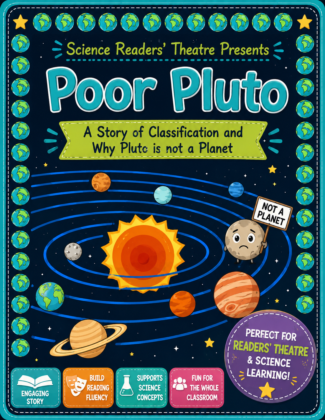 Science Readers’ Theater: Poor Pluto | Space & Astronomy Reading Activity