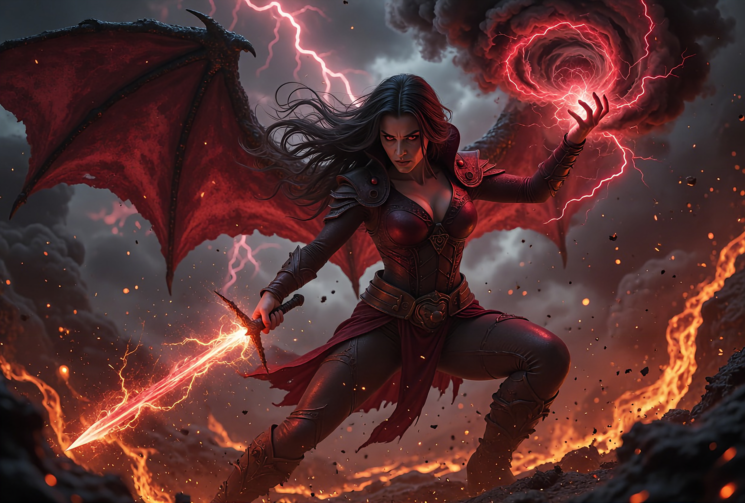 Female hell demon's being horrifying and brutal 2