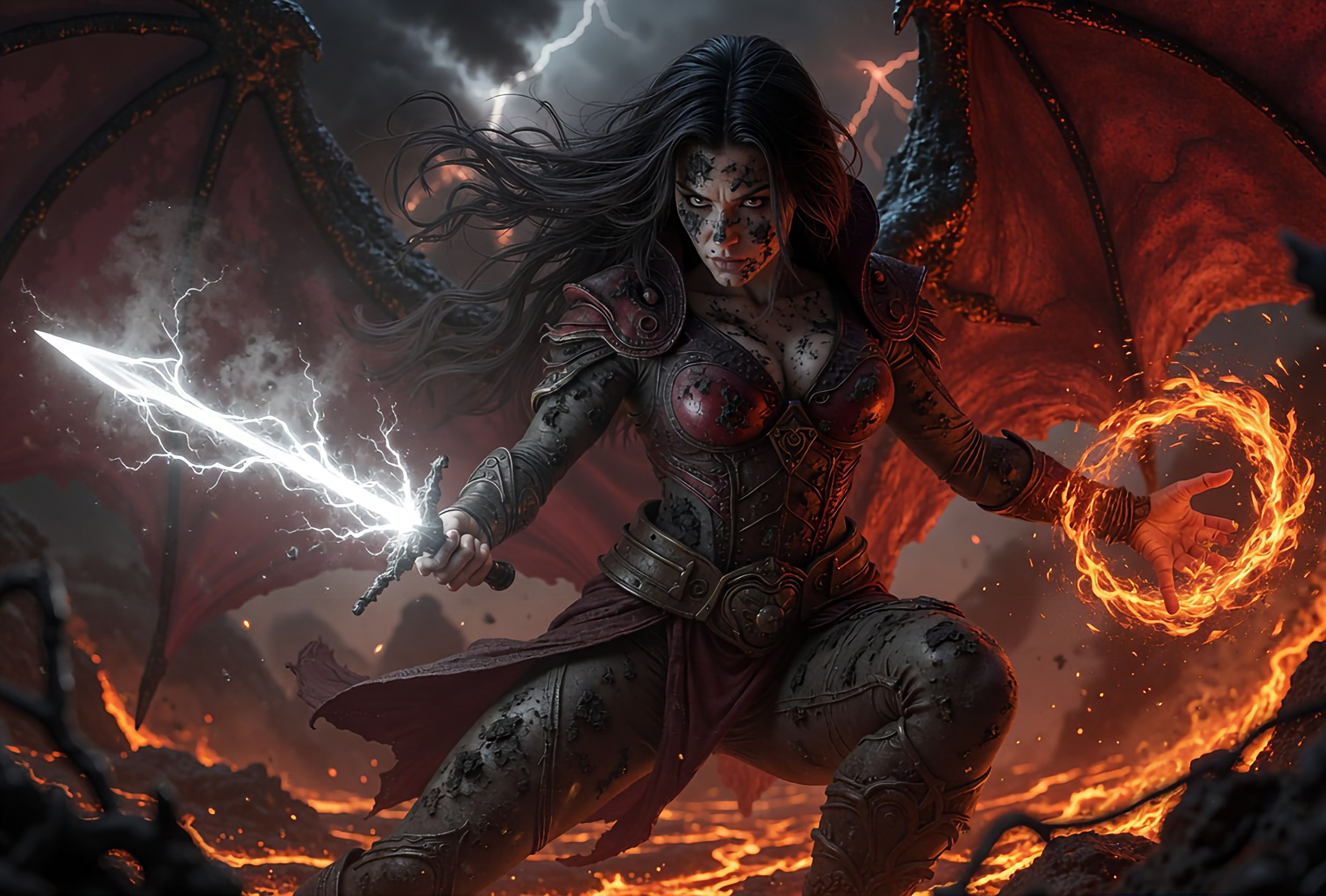 Female hell demon's being horrifying and brutal 3