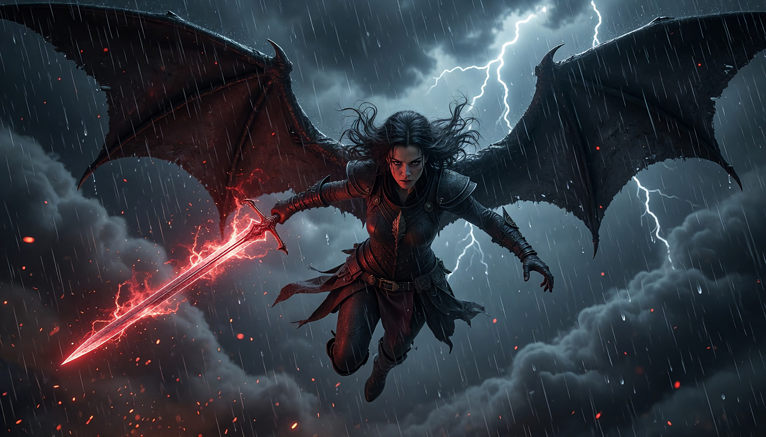 Female hell demon's being horrifying and brutal 9