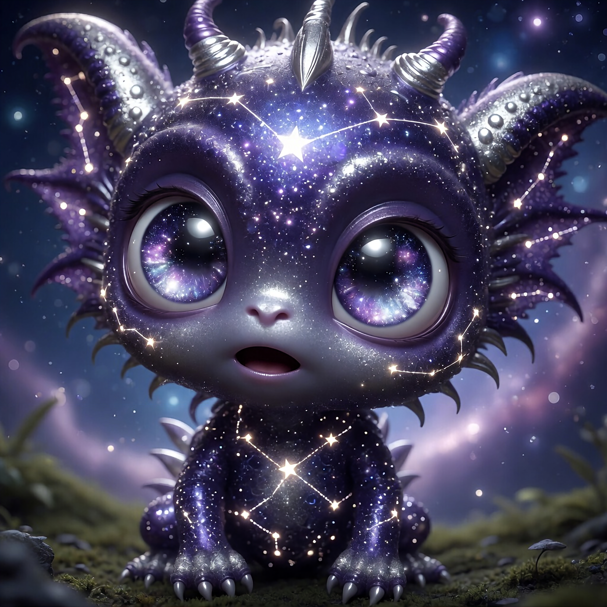Cosmic Critter in awe.